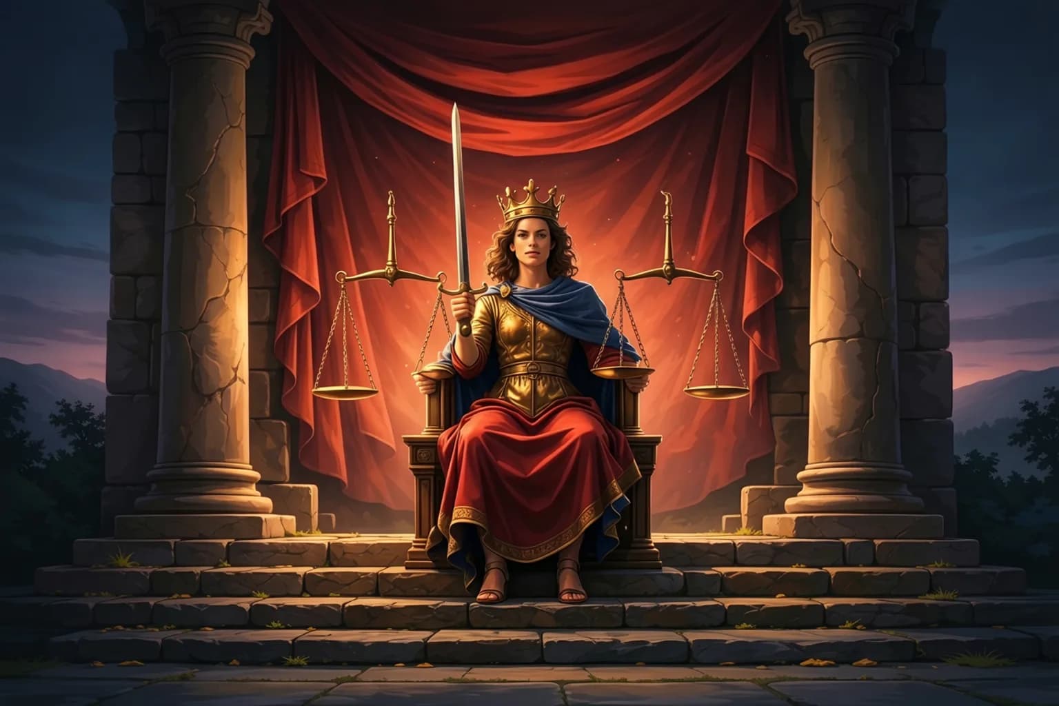 Justice Tarot Card Meaning: The Sword and the Scales