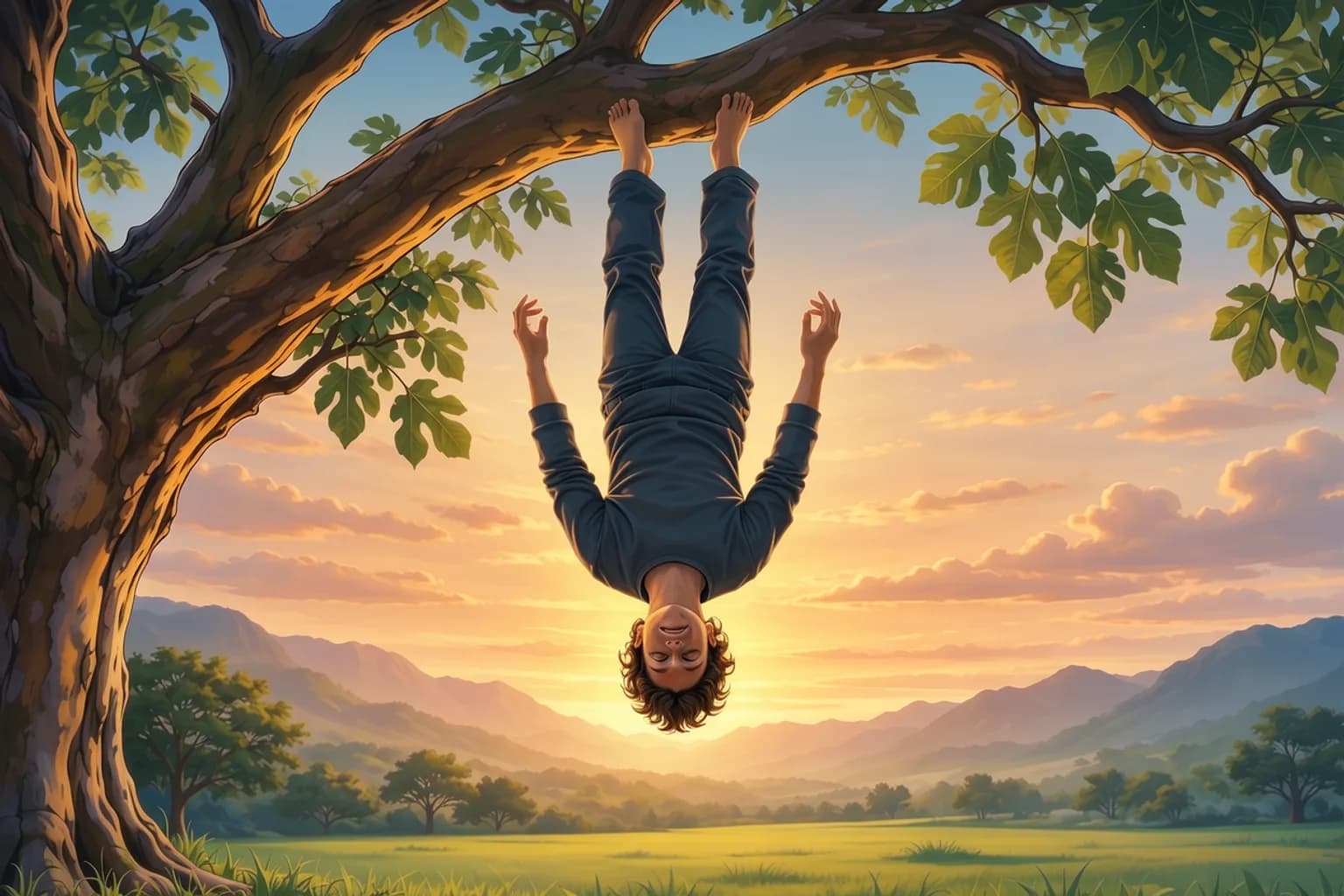 The Hanged Man Tarot Card Meaning: The Pause That Sees