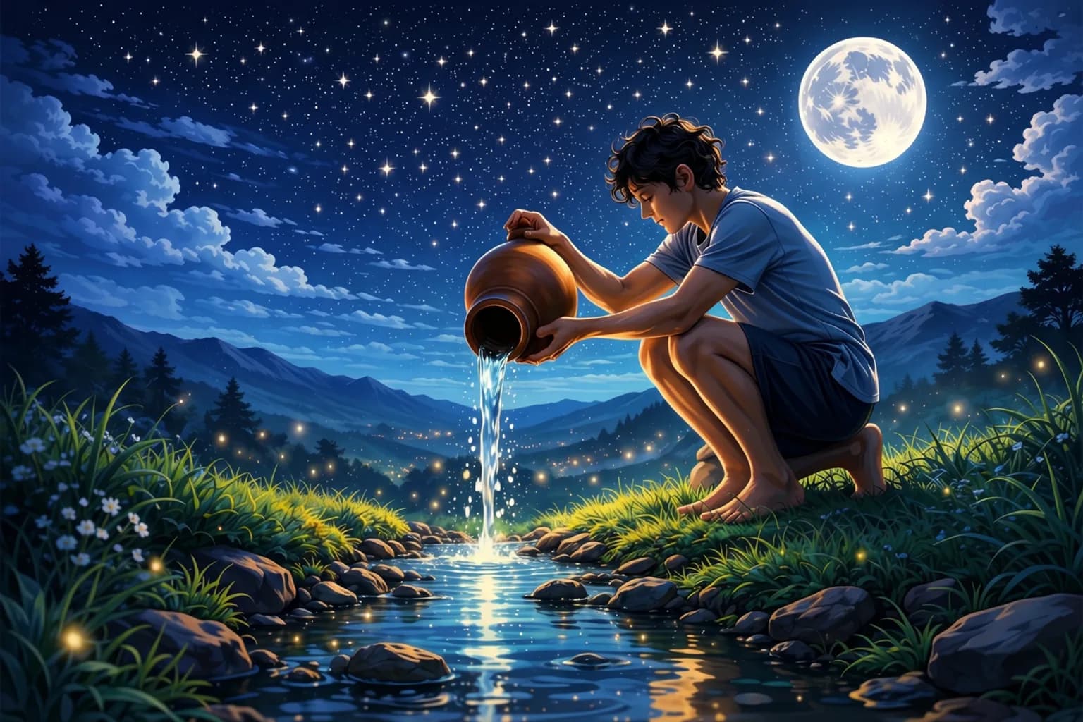 Aquarius: Strengths, Shadows, and the Spiritual Lesson of the Reformer