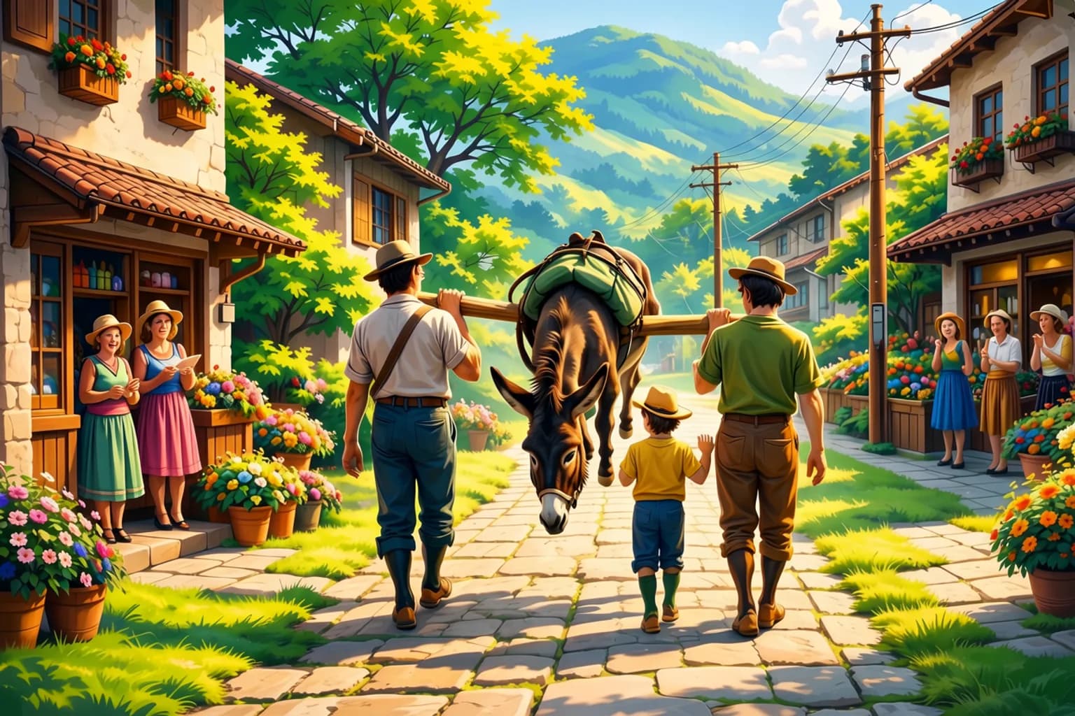 The Miller, His Son and the Donkey: What Happens When You Take Every Note